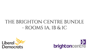 The Brighton Centre bundle - rooms 1A, 1B & 1C